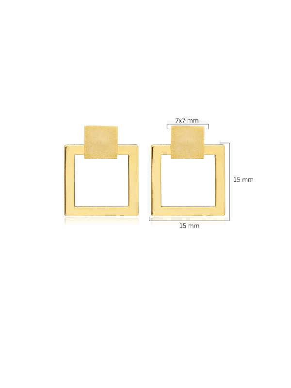 cercei-patrat-minimal-teratai-auriu